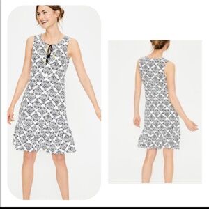Boden Arabella Tassel Tie Sleeveless Dress